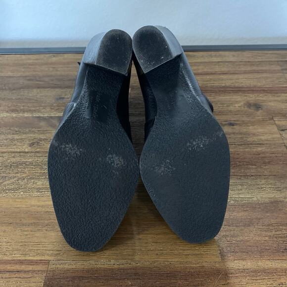 KATE SPADE New York Booties Mannie High-Heel Boots Black Size 7.5 Autumn Winter - Picture 9 of 11